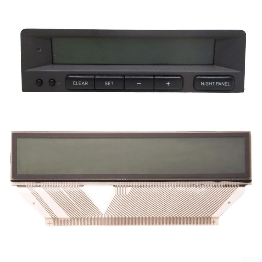 Écran LCD de voiture, compatible avec Saab 9-3 et 9-5 Sid1 Sid2 Sid3, dissipateur thermique et capacités de charge améliorées, design prêt à l'emploi, Affichage de voiture LCD haute définition