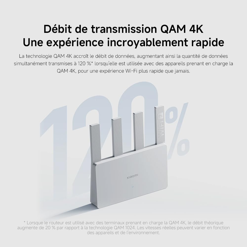 Routeur WiFi7 BE3600 - Port 2.5G, Système Mesh, Technologie WiFi7 Ultra-Performante