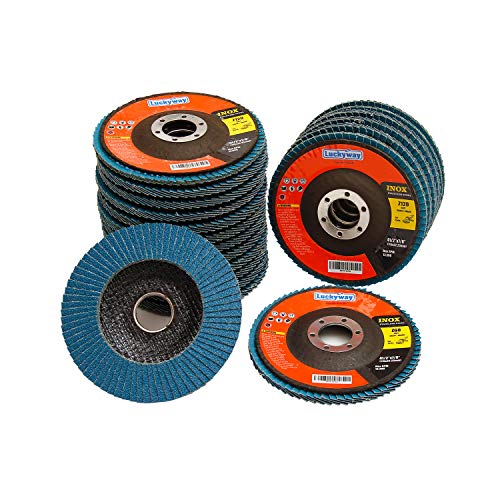 Luckyway 20Piece 41/2 x 7/8 Inch T29 Zirconia Abrasive Grinding Wheel