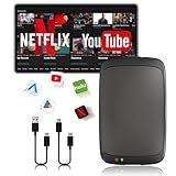 CINCIRUI Magic Box 3.0 Support YouTube/Netflix, 2025 Upgraded 4 in 1 Wireless CarPlay Adapter, Smart Netflix carplay Adapter Ai Box, Car Video Box