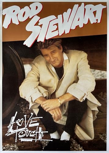 Rod Stewart Affiche Idée Cadeau Musique Fan Poster 61X86Cm