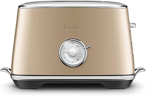 Miniatura 9 de Breville BTA735BST Toast Select Luxe Tostadora de cocina, 2 rebanadas, acero inoxidable negro Acero inoxidable negro,Azul Damson,Trufa Negra,Acero