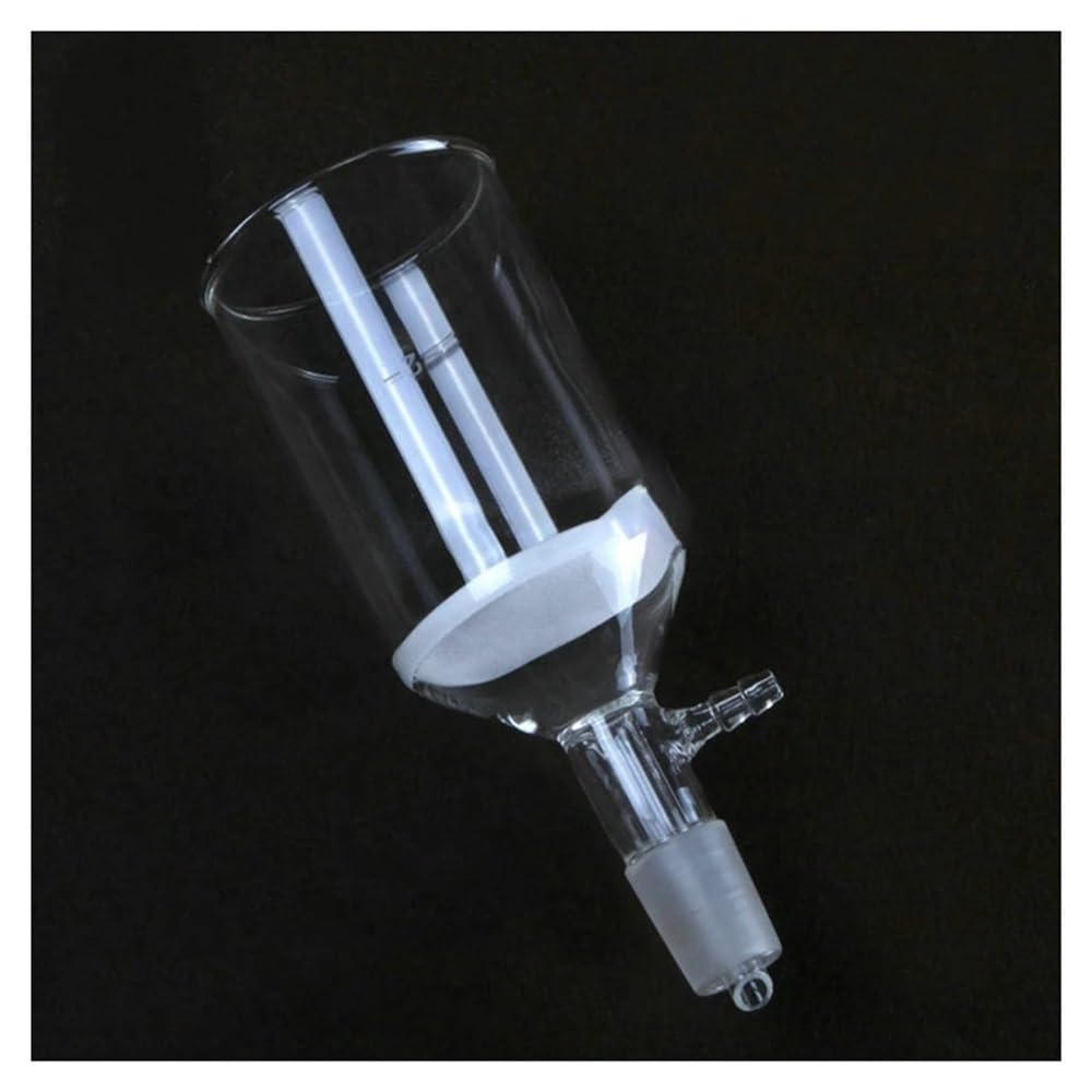 Embudo de vidrio de laboratorio sinterizado de 30-2000 ml, G1-G5, grueso for selección.(500ml)