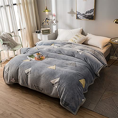 Couverture en molleton haut de gamme 200x230cm plaid lit imprimé spatial - 2