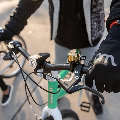 woom Vienna Bell, Children&rsquo;s Classic Bicycle Bell Accessory, Brass Bike Bell, Loud Clear Sound, Fits 19 mm-22.2 mm Handlebars