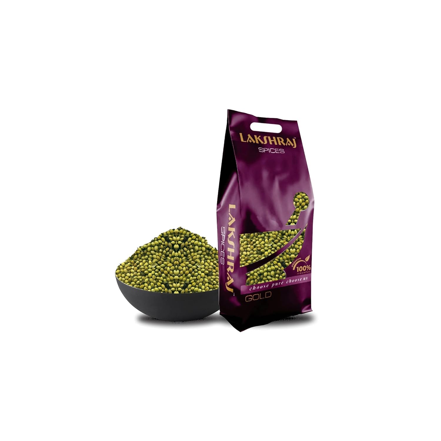 LAKSHRAJ SPICES Coriander Seeds - 1 Kg (Pack Of 2 X 500 Gm) | Fresh Dhaniya for Cooking, Spices, and Seasoning (B0CYGVZ3YP) Amazon Price History, Amazon Price Tracker