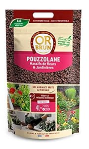 Or Brun Puzzolane Mulch