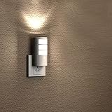 KEDSUM 2-in-1 Emergency Motion-sensing Night light and Wall Light - Multipurpose: Power failure Light / Flashlight / LED Hallway Light with a built in Automatic Motion and light Sensor