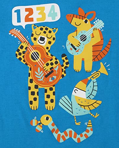 Image of The Children's Place Baby Toddler Boy Short Sleeve Graphic T-Shirt 2-Pack