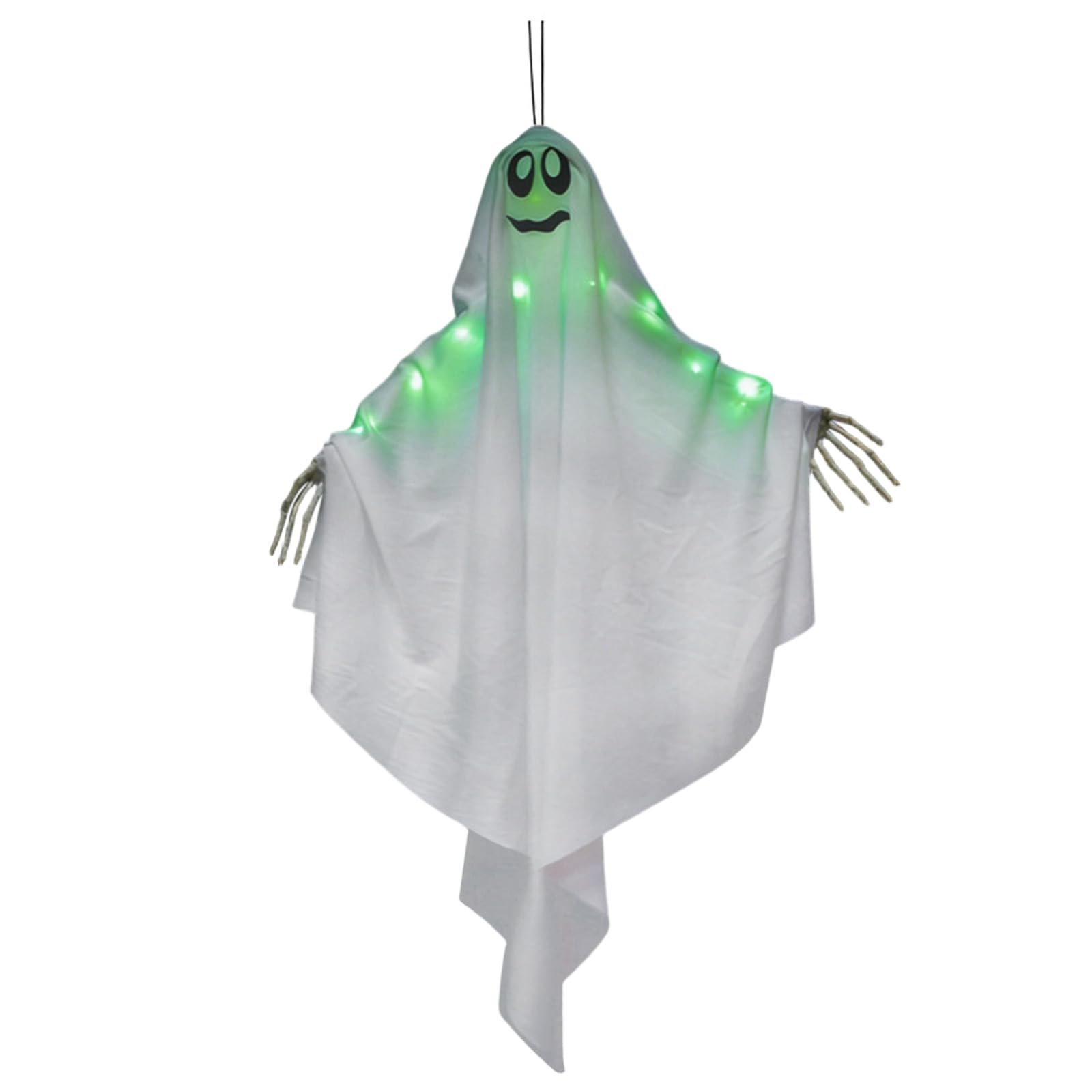 Whoasyst C Glow In Dark Specters Decorations Halloween Hangings Specters For Halloween User Friendly Plastics And Fabri Materials Hangings