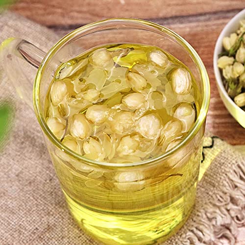 Gift_Source 17.6Oz (500G) Natural Dried Flowers Jasmine Buds, Dry Jasmine Flower Buds Petals Organic Jasmine Dried Flowers Herbs For Tea, Crafts, Bath, Soap Making, Candle Making, Resin, Potpourri #TOP5