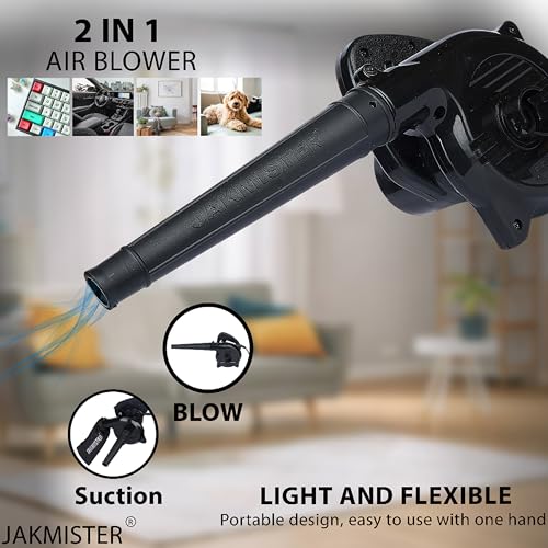 Image of Jakmister (Anti-Vibration) Unbreakable Plastic 650 W 16000RPM 180km /h Airflow with Extension Pipe