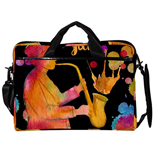 Bolso bandolera para portátil de 14 a 15,4" que protege tu ordenador con diseño de Jazz