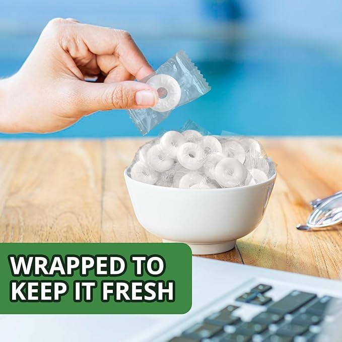 Wint O Green Hard Candy 10 lbs Bulk Pack of Mints Individually Wrapped Bulk Mints for Parties and Events Ideal Wintermint Candy for Refreshing Breath and Enjoyable Snacking