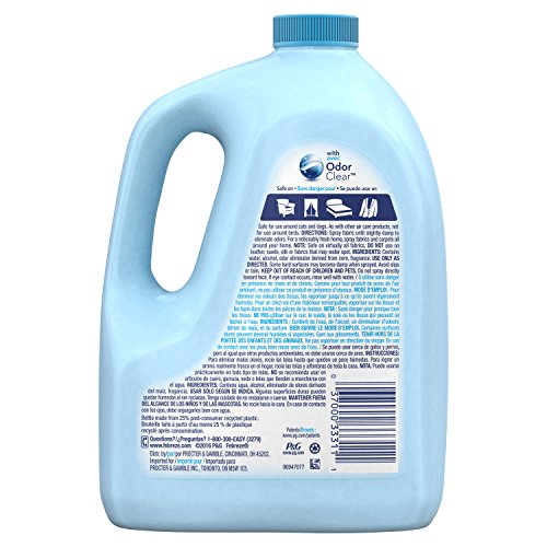 Febreze Air Freshener, Extra Strength Fabric Refresher Refill Air Freshener, Original Scent, 67.6oz - image 2