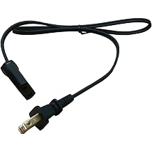 Replacement Power Cord for Percolator Power Cord for Saladmaster 36" Black 3ft 1-Pack