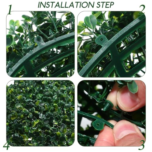 Bolas de plantas artificiales para jardín y salones modernos 4