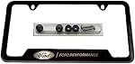 FORD PERFORMANCE Black Stainless Steel License Plate Frame - Grab one through Amazon!