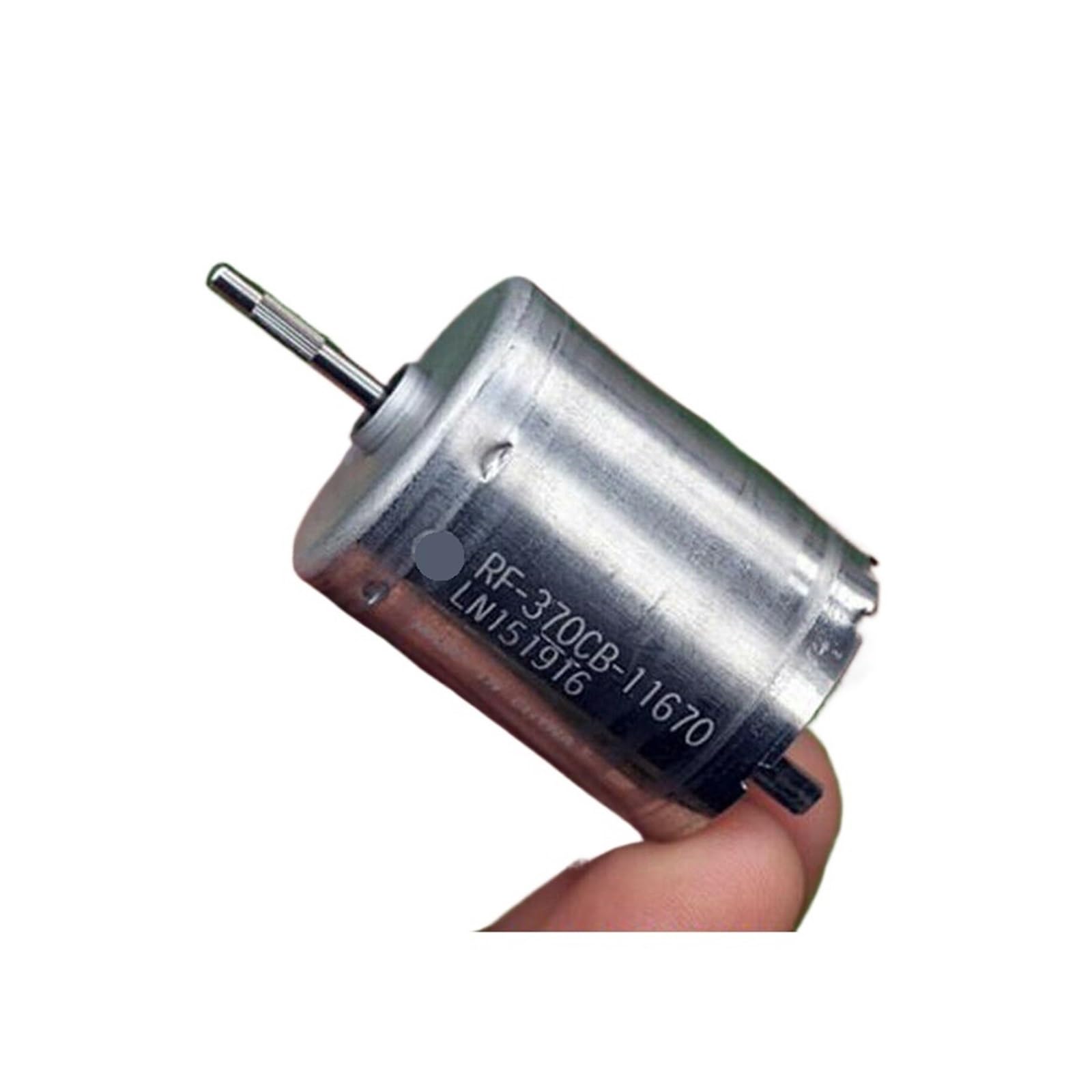 RF-370CB-11670 Metal Brush Electronic Starter Knurled Shaft DC 12V-24V 6000RPM Motor Drivers