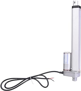 Linear Actuator Electric Cylinder Stroke Electric Cylinder DC 12V Stroke Length 200mm / 250mm 300N Compatible with Agricultural Machinery Industrial Electric Lifting System Traction Bed Electric Sofa Electric Lift Lever (Stroke 250mm)