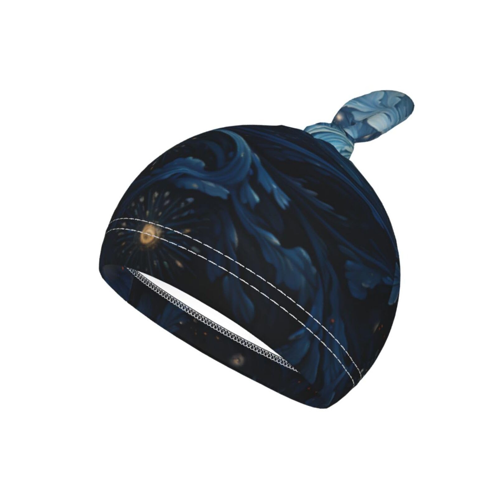 3D kwiaty koc i czapka zestaw dla noworodków, przytulna chusta dla niemowląt, malucha, komfort, 29 x 53 cm