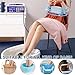 Ionic Foot Bath Detox Machine, Foot SPA Detox Cleanse Machine with 2 Arrays, Far Infrared Waistbelt, 80pcs Liners