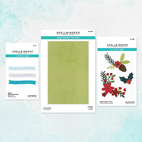 Spellbinders Make It Merry Add-On Bundle from The Make It Merry Collection, Metal