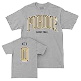 NIL Store CJ Cox Purdue Men's Basketball Sport Grey Arch Tee