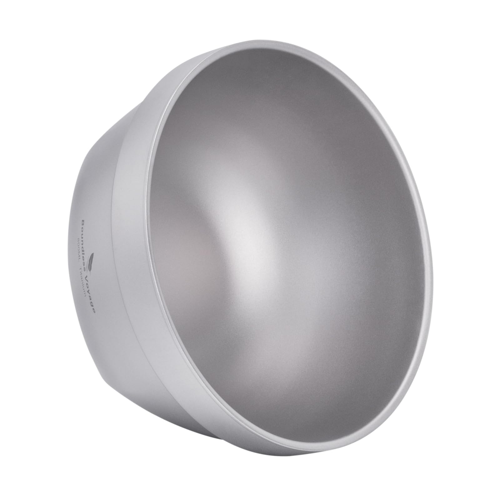 iBasingo Dubbelwandige titanium kommen 800 ml havermout eten rijst