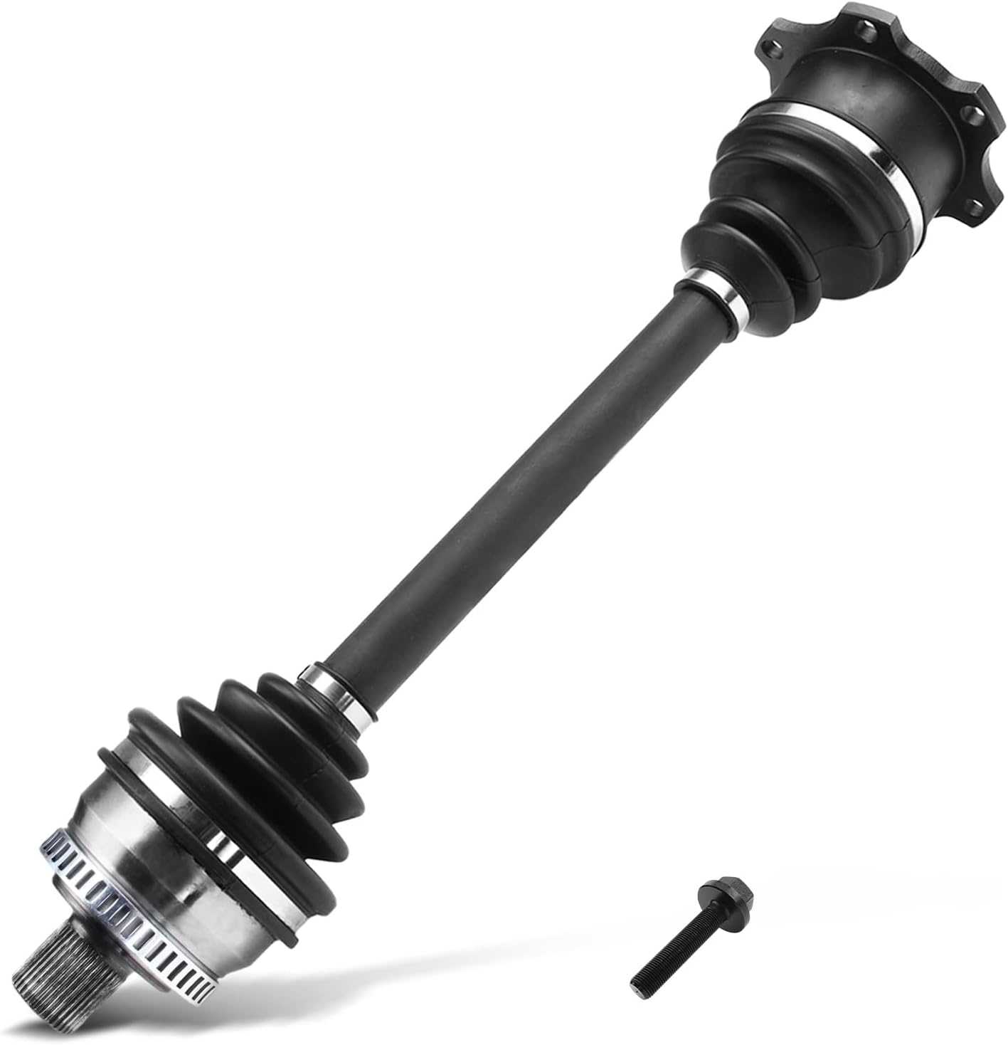 A-Premium CV Axle Shaft Assembly Compatible with Audi & Volkswagen Models -A4 Quattro 1996-2001, Passat 2000-2005, 1.8L 2.8L - Front Right Passenger Side, Replace# 8D0407272AK, 8D0407452GX Front Passenger Side
