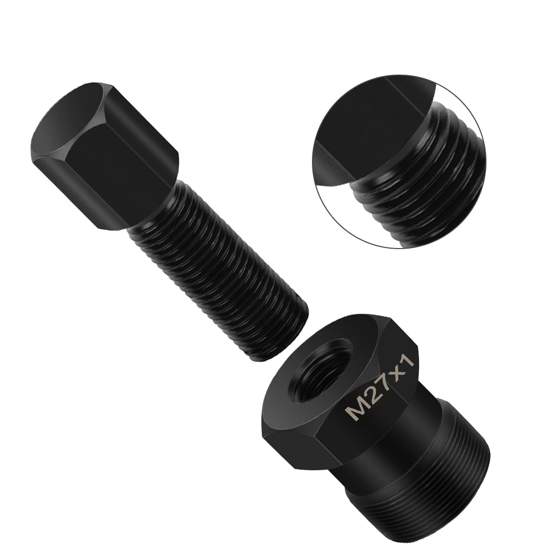 M27 x1.0 Extracteur de Volant d'inertie pour Yama-ha Banshee 350 Blaster 200 1987-2006 Honda ATC70 ATC110 ATC185S ATC250R CR125R CR250R CR500R CRF50F FL250 TRX250R XR100R 1973-2007 Arrache Volant 27mm
