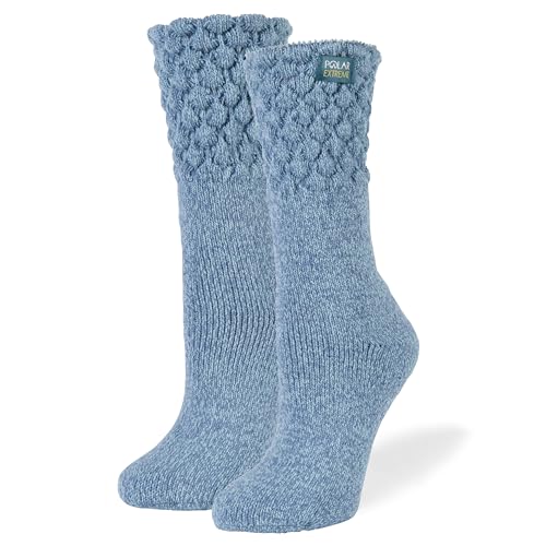 Image of Polar Extreme Thermal Hiking Socks - Cushioned, Insulated, Warm para Boots, Women & Men, One Size Fits Most 4-10, 2-Pack