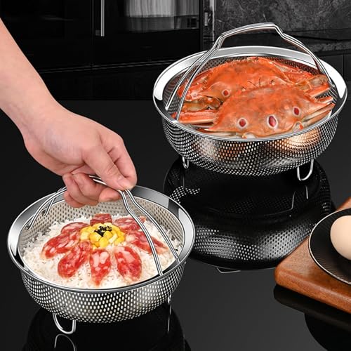 Steamer Basket for Pot, Stainless Steel Vegetable Steamer Basket Insert for Pots - Image 3