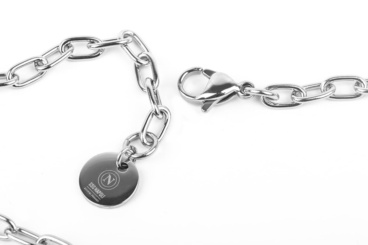 COLLANA CON PENDENTE NAPOLI ACCIAIO DONNA