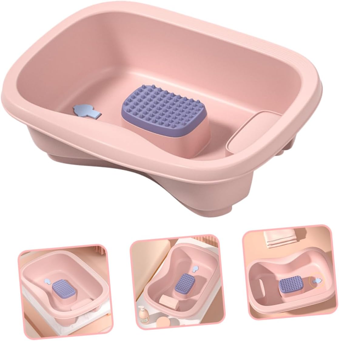 Hair Washing Basin for Bedridden Portable Shampoo Bowl Tray Hair Wash Bed for Pregnant