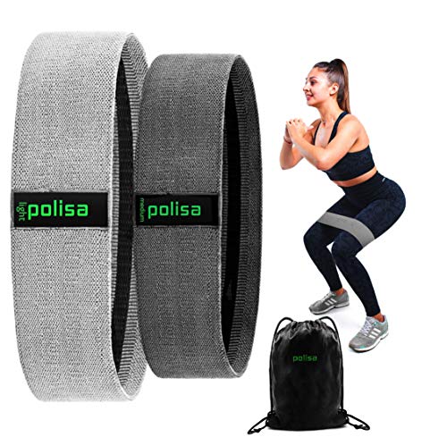 Polisa Resistance Exercise Bands for Legs and Butt | Workout Bands Booty Bands