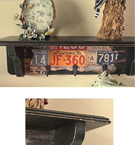 Porte-clés crochet patère rétro vintage pour décoration murale