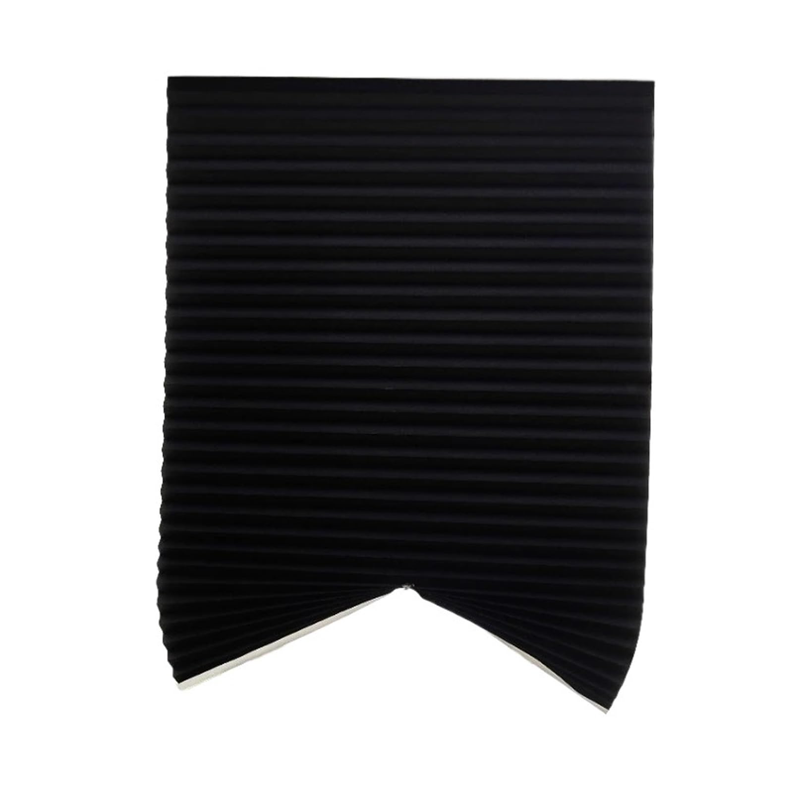 Self Adhesive Blinds Self Adhesive Pleated Blinds For Window Cordless No Drill Fabric Blinds Home Blackout Shades(60x180cm,Full blackout black)