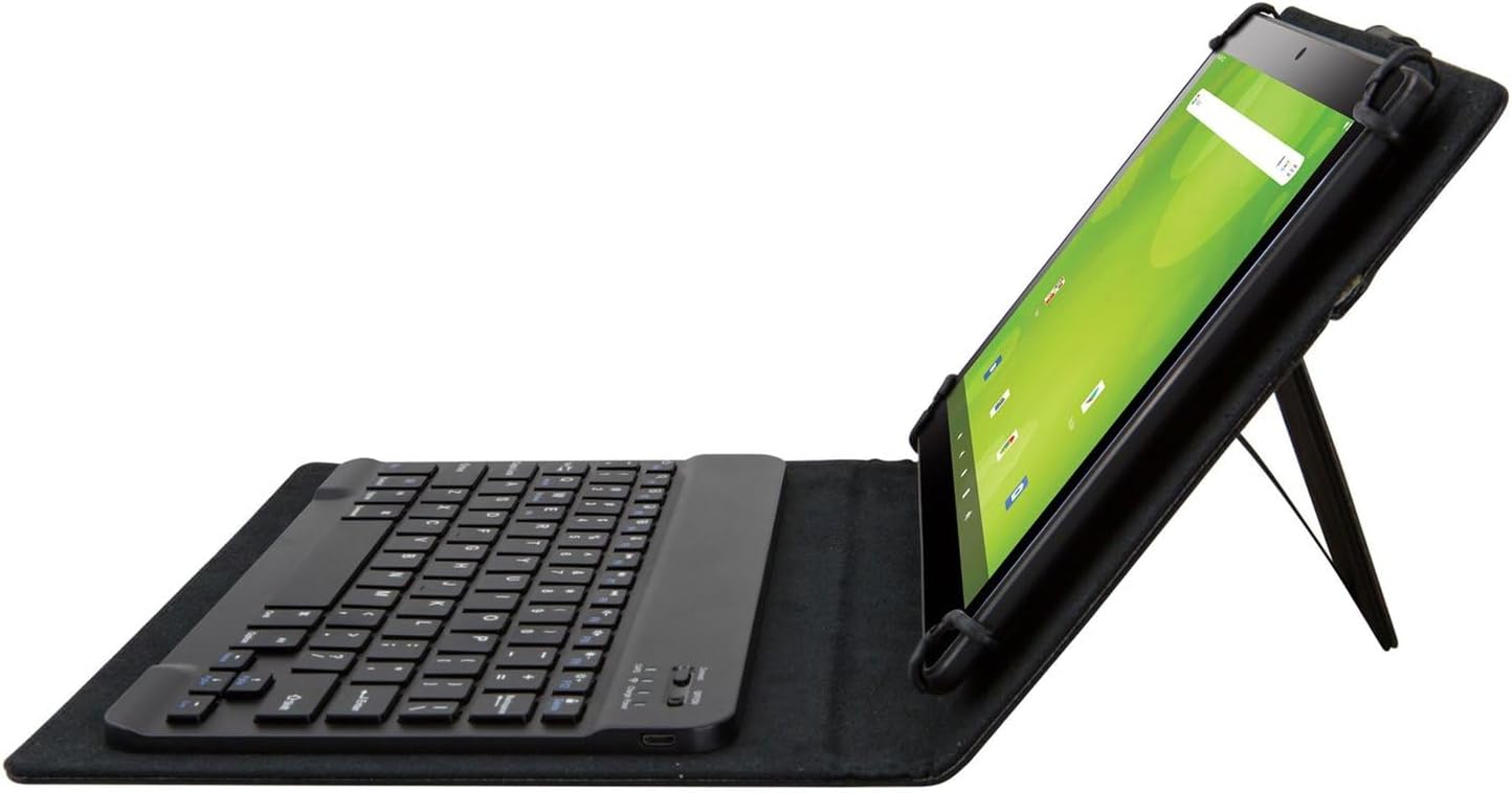 Zeki 10-inch Tablet Case with Bluetooth Keyboard, TCKB211B