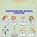 Comfy Hour Faith and Hope Collection Praying Girl Angel and Cross Figurine, Keepsake, My First Communion, Resin
