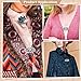 4 Pieces Vintage Dress Clips Retro Shirts Mitten Sweater Shawl Cardigan clothing Cinch Clips for Women & Girls