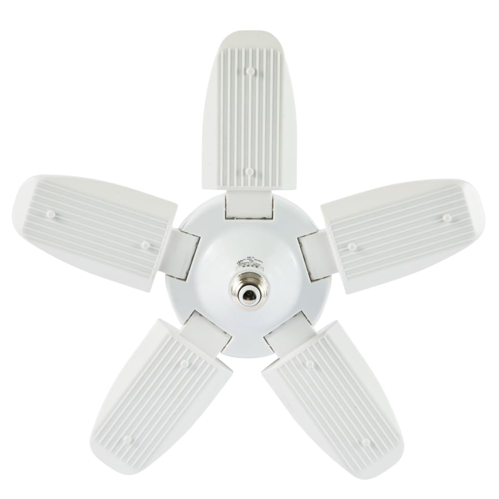 Amazon.co.jp: WIZ'A ウィザ LED 羽根型投光器 5枚羽根 替球 72W E26