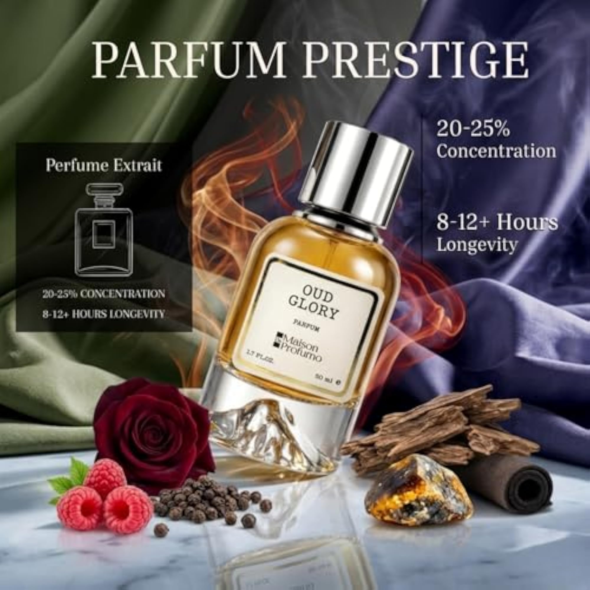 Oud Glory Parfum, Luxury Long Lasting Fragrance