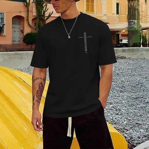 Christian Shirts for Men Vintage Religious Cross Bible Verse T-Shirt Jesus Faith Tshirt Inspirational Graphic Tees4