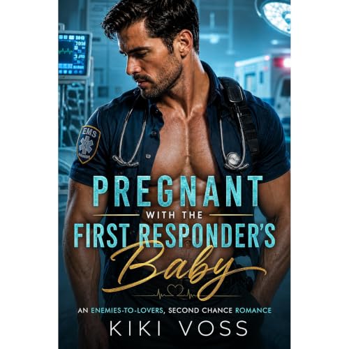 Pregnant With the First Responder's Baby Audiolibro Por Kiki Voss arte de portada