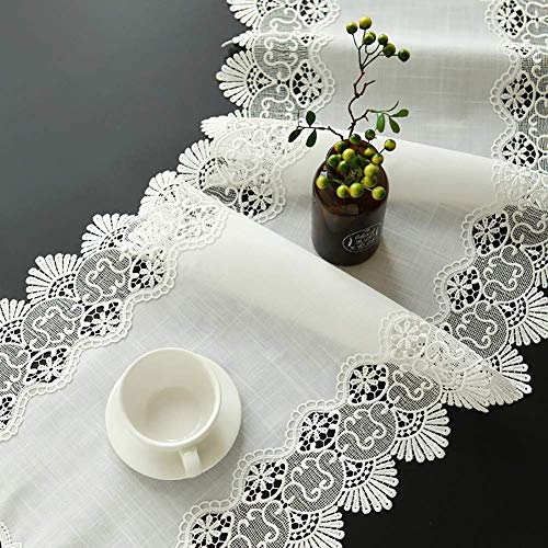 Vêtements de table de restaurant d'hôtel et nappe de table de dîner en dentelle