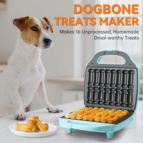 Baker's Friend - Leckerli-Herstellungsmaschine für Hunde in 2 Formen, 16 Leckerli-Formen, Geschenk für Hundeliebhaber, personalisierte Hundegeschenke, Snack-Maschine