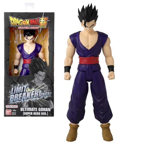 BANDAI - Dragon Ball Super Limit Breaker Series figura de ação Gohan 30 cm - 36756 multicolorido, figuras articuladas colecionáveis, ideal para fãs de anime.
