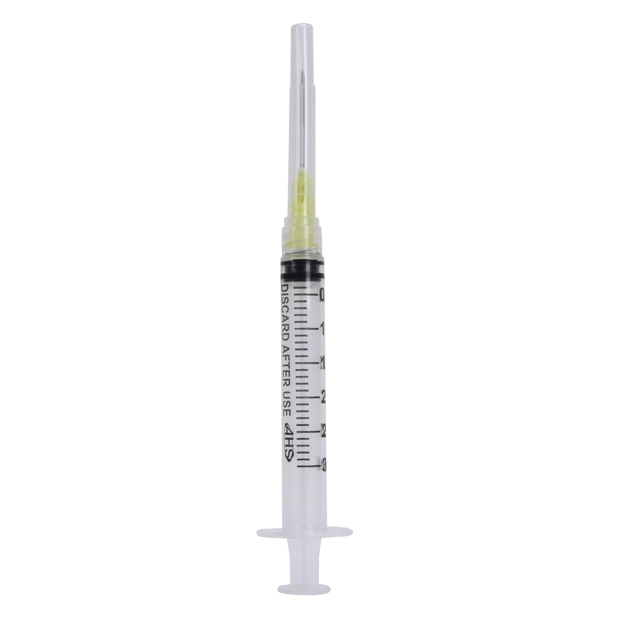 100 Pack Syringes with Needle - 3mL, 20G -5