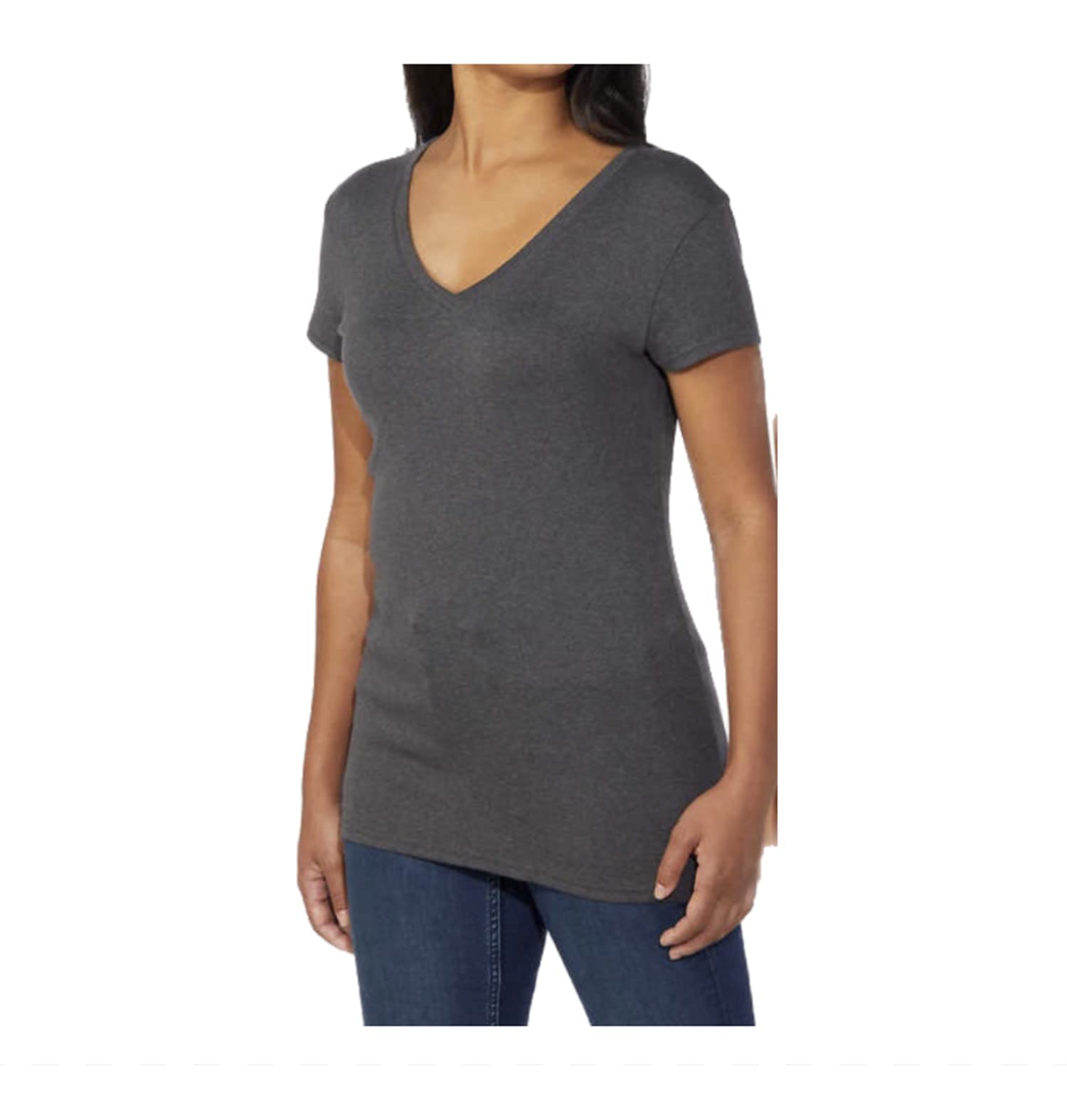 KIRKLANDSignature Women's Cotton V-Neck T-Shirt